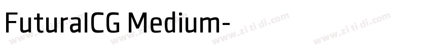 FuturaICG Medium字体转换